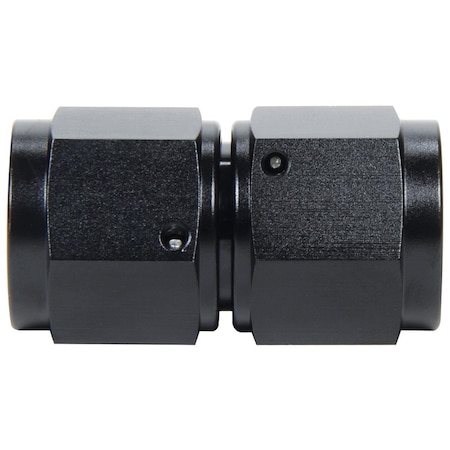 Allstar Performance 10AN Female to 10AN Female Swivel Union Fittings Adapter; Black ALL49706